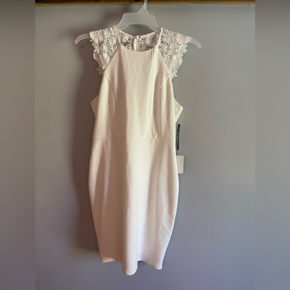 NWT Lulus white dress